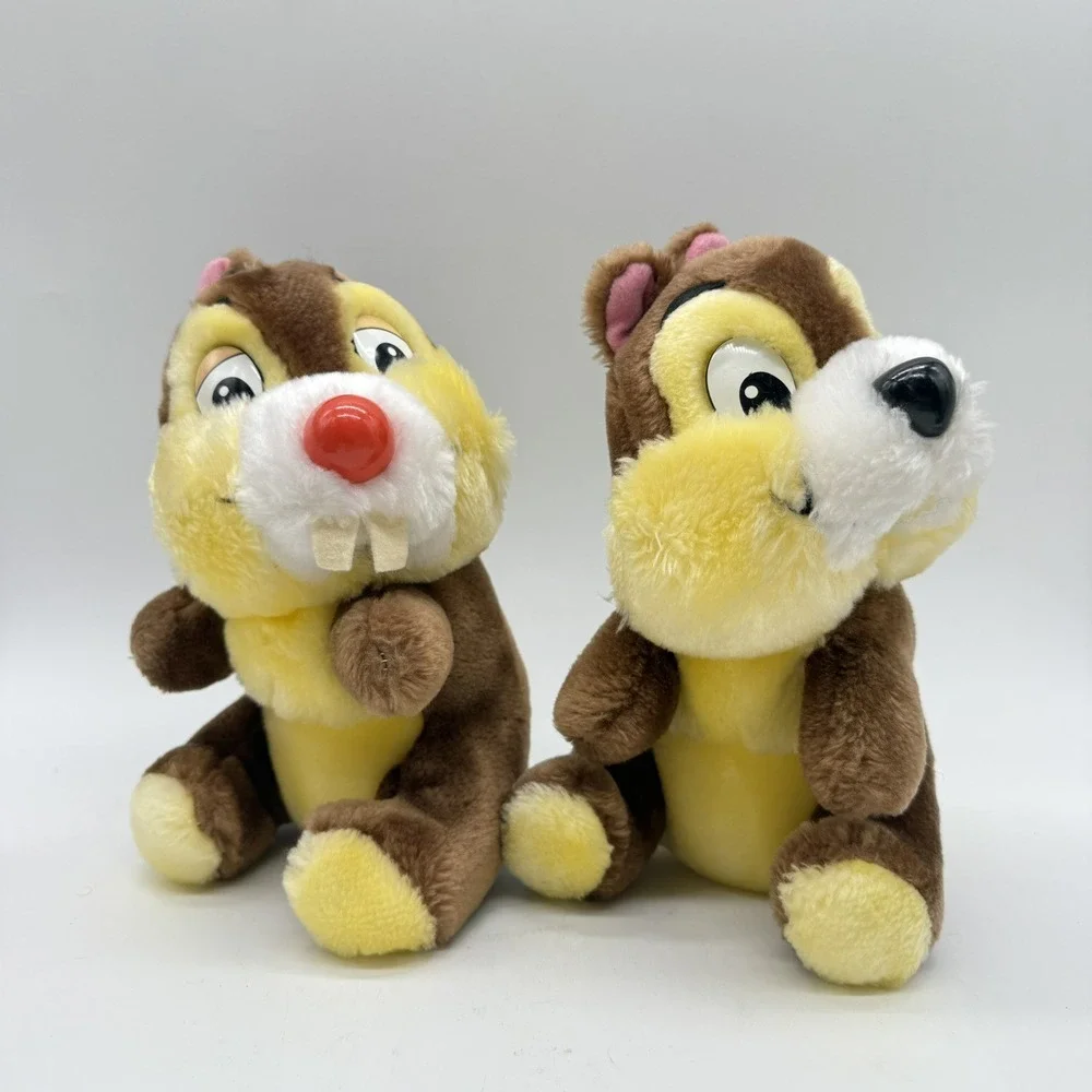 Walt Disney World‎ Disneyland Chip And Dale Chipmunks Vintage Plush Figures Lot